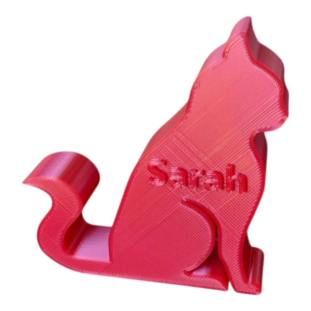 3D Elegant Yellow Silhouette Wallet/Phone Stand - Picture 8 of 9